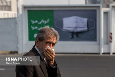 تداوم آلودگی هوای تهران/ کودکان و سالمندان از تردد در فضای باز خودداری کنند