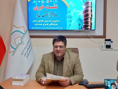 امسال؛ ۲۰۰۰ نفر عضو کانون‌های مساجد استان کرمان شده‌اند