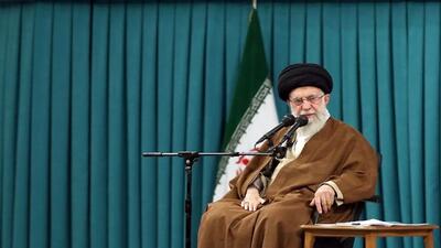 تشکر رهبری از ملت ایران به خاطر حضور در پای صندوق‌های رای