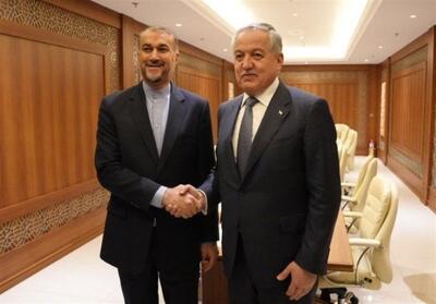دیدار امیرعبداللهیان با وزیر امور خارجه تاجیکستان - تسنیم