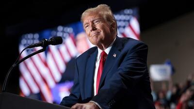 ترامپ سخنرانی پیروزی سه شنبه بزرگ را با سیاست خارجی شروع کرد (فیلم)
