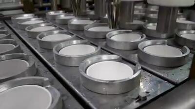(ویدئو) نحوه تولید میلیون ها بستنی در یک کارخانه معروف کره ای