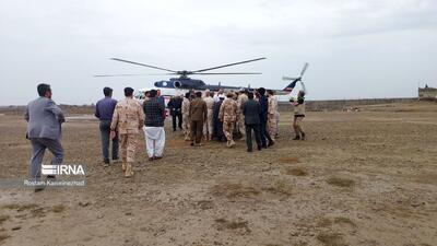 رئیس‌جمهور از مناطق سیل‌زده سیستان‌و بلوچستان بازدید کرد