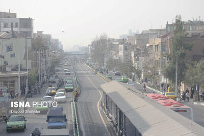 هوای تهران همچنان در وضعیت نارنجی/ ۲۰ ایستگاه در وضعیت قرمز