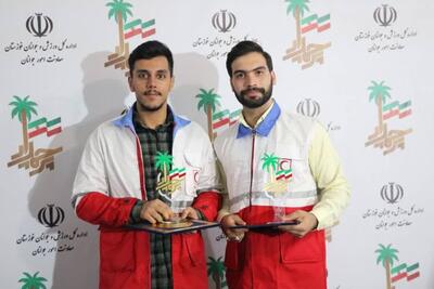 هلال احمری های استان خوزستان در جمع برگزیدگان جشنواره جوان جهادگر برتر