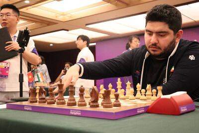 پرهام مقصودلو در مسابقات شطرنج مسترز پراگ صاحب سومین برد شد