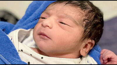 تولد نوزادی در هیاهوی سیل در سیستان و بلوچستان / تولد فرشته ای به نام رخساره + عکس