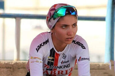 وداع دردناک با دختر دوچرخه‌سوار ایران