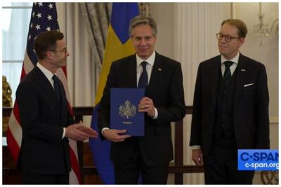 بلینکن: الحاق سوئد به ناتو «شکست استراتژیک» برای روسیه است