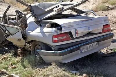 ۴ کشته و ۹ مصدوم در تصادف شدید دو خودرو در محور اهر- تبریز