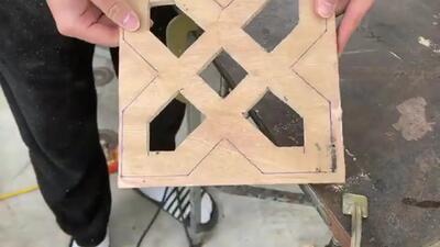 (ویدئو) نحوه ساخت قالب برای درست کردن بلوک های زیبا در خانه