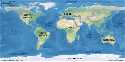 (تصاویر) نقشه جهان یک غلط بزرگ است
