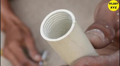 (ویدئو) یک راه هوشمندانه و آسان برای وصل کردن شیر به لوله آب PVC
