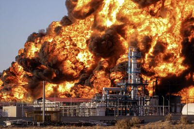 فوری | انفجار در پالایشگاه نفت بندرعباس | چندین نفر کشته و زخمی شدند