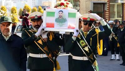 سرباز شهید یاسوجی تشییع شد