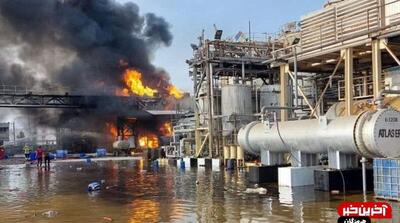انفجار در یکی از کوره‌های پالایش نفت بندرعباس - مردم سالاری آنلاین