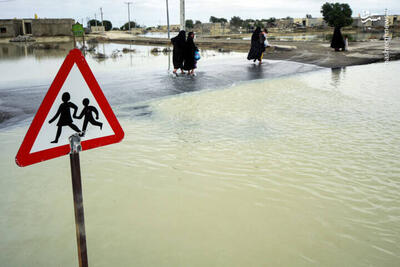 عکس/ سیلاب در سیستان و بلوچستان