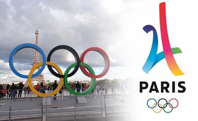لحظه به‌یادماندنی نصب اولین پوستر المپیک در پاریس | رویداد24