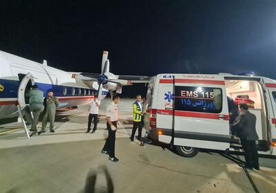 اعزام مادر باردار خاشی به پایتخت با هواپیمای اورژانس کشور - تسنیم