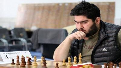مقام سوم برای مرد شماره یک شطرنج ایران