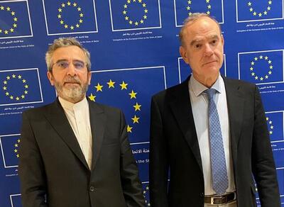رایزنی باقری با ۲ مقام ارشد اتحادیه اروپا