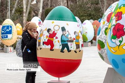 جشنواره تخم مرغ های رنگی نوروز ۱۴۰۳