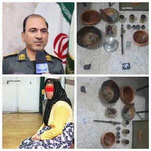 «ناتاشا» خرده فروش معروف مواد مخدر در زابل دستگیر شد