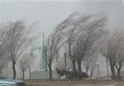 وزش باد شدید از بعدازظهر در استان زنجان