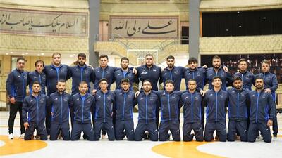 تیم کشتی فرنگی ایران عنوان نخست مسابقات جام وهبی را کسب کرد