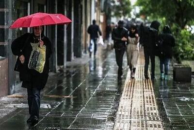 پیش‌بینی رگبار باران در برخی نقاط تهران طی ۲ روز آینده