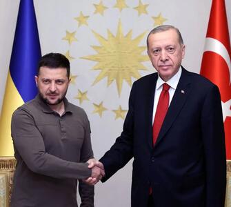 دیدار زلنسکی و اردوغان در استانبول