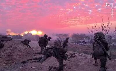 فیلم/ منفجر کردن یک بلوک مسکونی در غزه توسط نظامیان اشغالگر