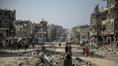 قحطی‌زدگی ۱۲۰ هزار خانوار در غزه/ غیرقابل سکونت شدن۸۰درصدخانه‌ها