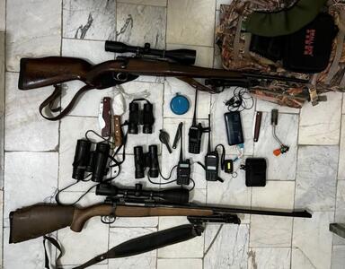 دستگیری ۵ شکارچی غیرمجاز در ارتفاعات دماوند/ ۲ سلاح شکاری  کشف شد
