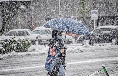 پیش‌بینی بارش ۴ روزه برف و باران در نقاط مختلف ایران