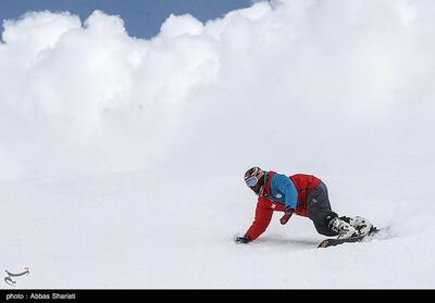 مسابقات اسکی اسنوبورد در پیست دیزین- عکس خبری تسنیم | Tasnim