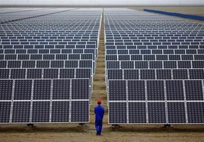 آغاز به‌کار نیروگاه بزرگ خورشیدی در جهرم استان فارس - تسنیم