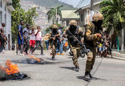 رسیدن درگیری های مسلحانه به کاخ هائیتی