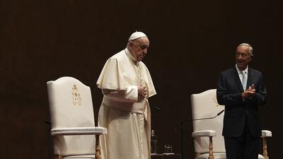 ویدیوها. سفر به لیسبون؛ پاپ فرانسیس «رسوایی» آزار و اذیت روحانیت در پرتغال را محکوم کرد