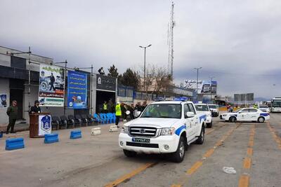 رزمایش ترافیکی نوروز در قزوین آغاز شد