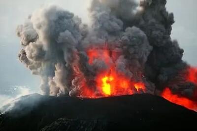 وحشتناک ترین  فوران آتشفشان در تاریخ بشر + فیلم
