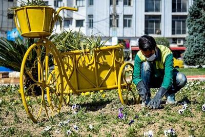 ۷۰۰ هزار گلدان برای آماده‌سازی بجنورد در بهار