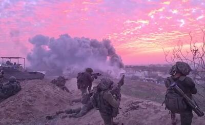 منفجر کردن یک مجتمع مسکونی در غزه از سوی نظامیان صهیونیست+ فیلم