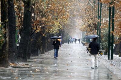 آغاز بارندگی در تهران از عصر امروز 20 اسفند 1402