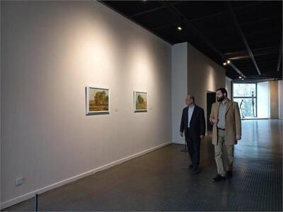 بازدید سفیر ایران در ایتالیا از نمایشگاه «بر فراز دشت»