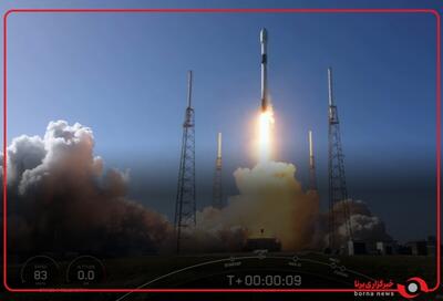 اسپیس‌ایکس ۴۶ ماهواره استارلینک به فضا پرتاب کرد