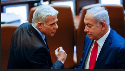 لاپید بار دیگر به نتانیاهو تاخت/ نتانیاهو به اسرائیل آسیب می‌زند