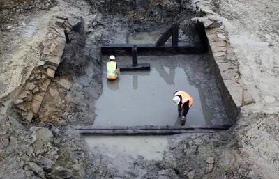 کشف خندق 800 ساله در یکی از شهرهای انگلستان