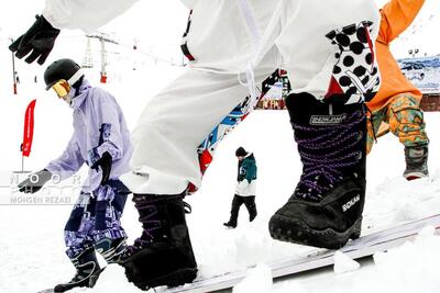 (تصاویر) پیست بین‌المللی اسکی دیزین