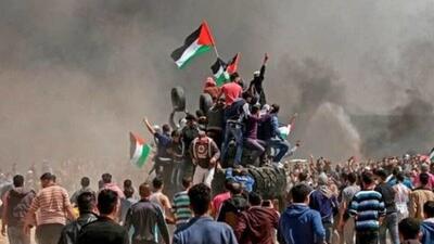 ببینید | مسدود شدن مسیر رفت و آمد مراسم اسکار به‌دلیل تجمع اعتراضی حمایت از فلسطین